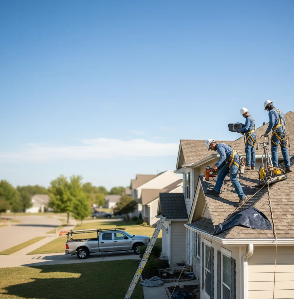 Flat Roof Repair in Natalia, TX